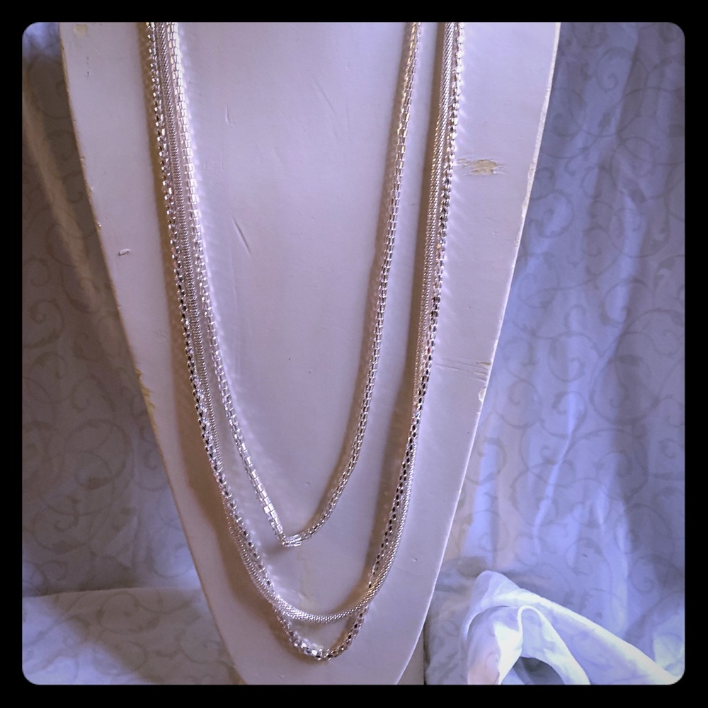Sliver chain link Necklace